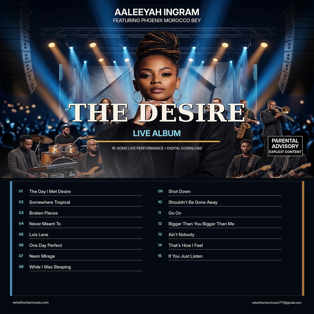 The Desire - Live Album